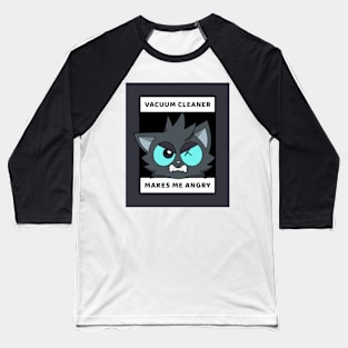 kittyswat X "Makes Me Angry" Baseball T-Shirt